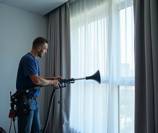 Professional curtain stain removal process equipment Matty Curtain Cleaning derrimut-vic