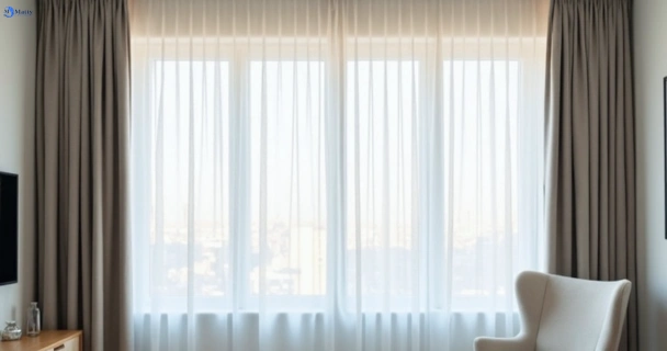 Freshly steam cleaned curtains in derrimut-vic QLD